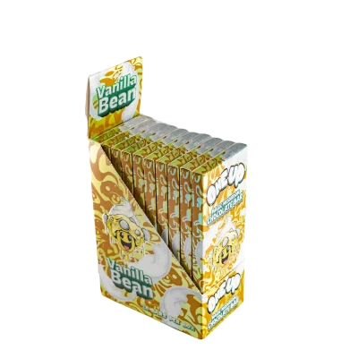 Vanilla Bean Mushroom Chocolate Bar-10 Pack