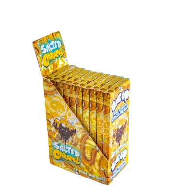 Salted Caramel Mushroom Chocolate Bar-10 Pack