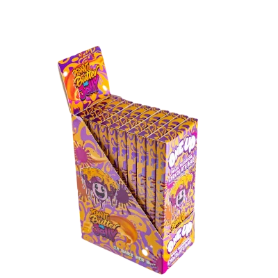 Peanut Butter and Jelly Mushroom Chocolate Bar-10 Pack