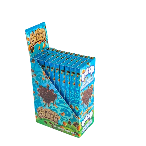 Almond Crush Mushroom Chocolate Bar-10 Pack