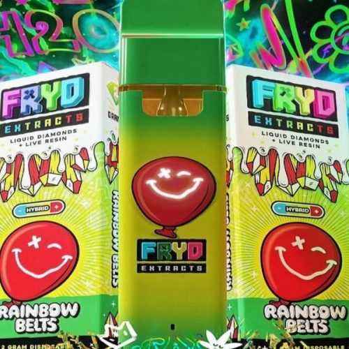 Rainbow Belts Fryd Disposable – 2G Hybrid Liquid Diamonds + Live Resin