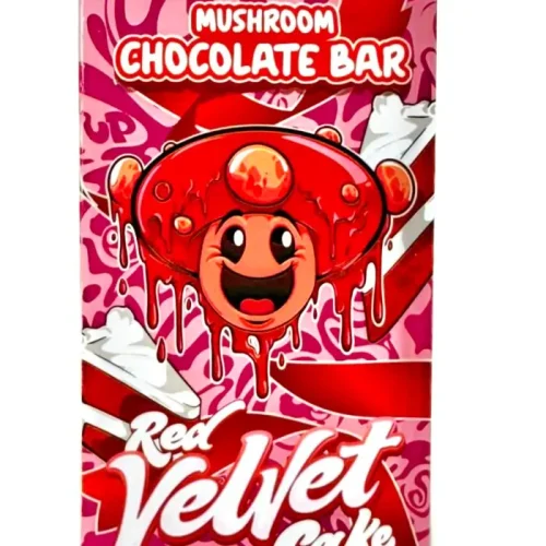 Red Velvet Cake Functional Shroom Chocolate Bar