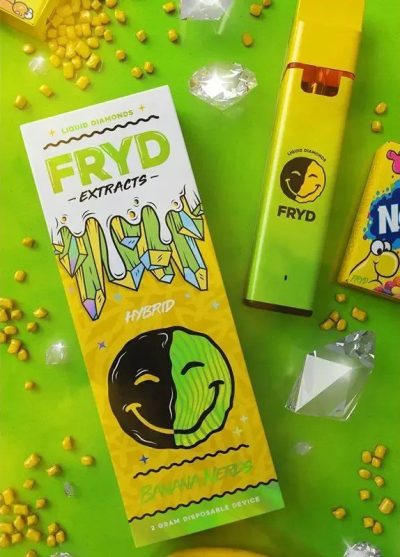 Banana Nerds Fryd Disposable – 2G Hybrid Liquid Diamond Vape