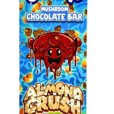 Almond Crush Functional Shroom Chocolate Bar