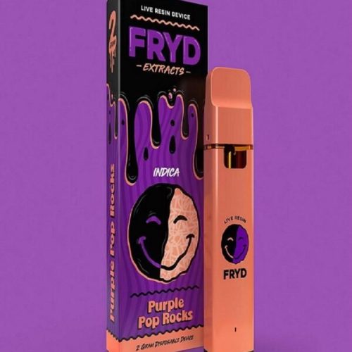 Purple Pop Rocks Fryd Disposable – 2G Indica Live Resin