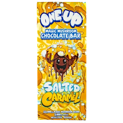 Salted Caramel Mushroom Chocolate Bar
