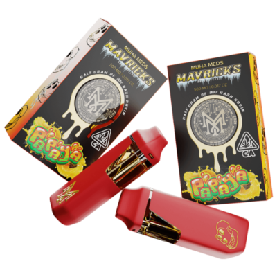 MUHA MEDS REAL PAPAYA LIVE INDICA 500MG HASH ROSIN