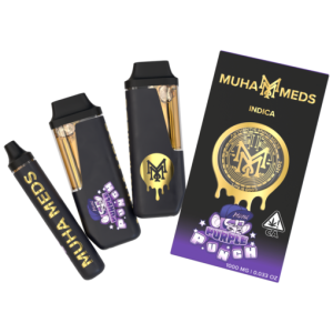 MUHA MEDS REAL PAPAYA LIVE INDICA 500MG HASH ROSIN