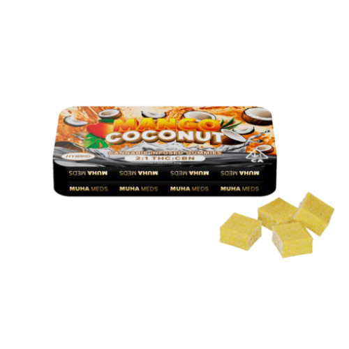 MANGO COCONUT INFUSED GUMMIES