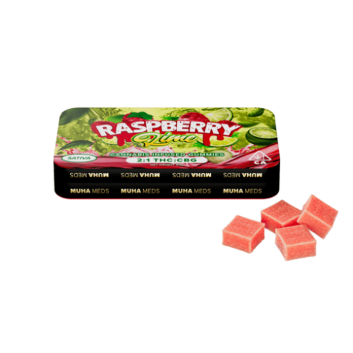 RASPBERRY LIME INFUSED GUMMIES
