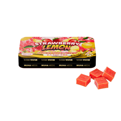 STRAWBERRY LEMON INFUSED GUMMIES