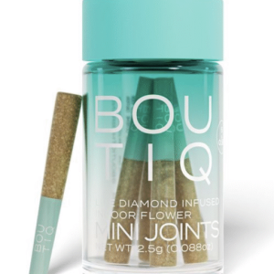 Boutiq Pre Roll Infused Minis | Live Resin + Indoor Flowers