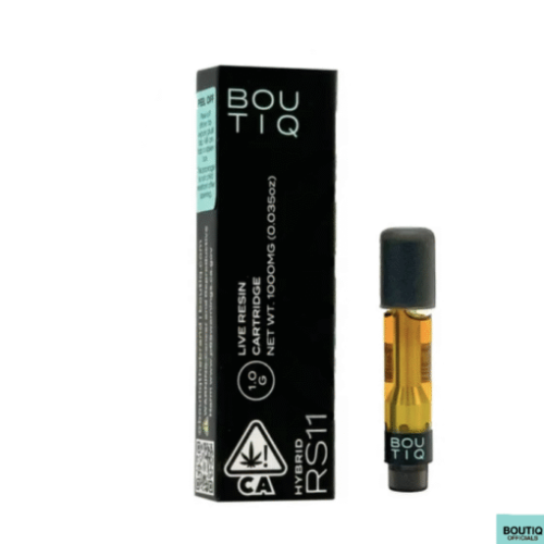 Buy Boutiq Carts RS11 – Live Resin Cartridge 1-Gram (hybrid)
